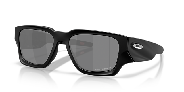 Instagator Matzwart KunststofSunglass Frames van B24, Hoekweergave