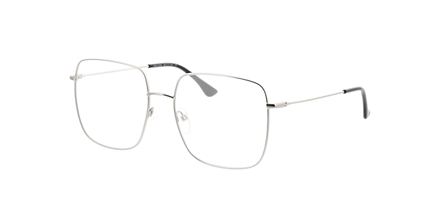 Limerick Zilver MetaalEyeglass Frames van B24, Hoekweergave
