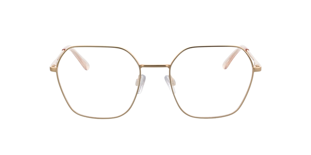 Madison Mat roze goud  &  kristal roze MetaalEyeglass Frames van B24, Vooraanzicht