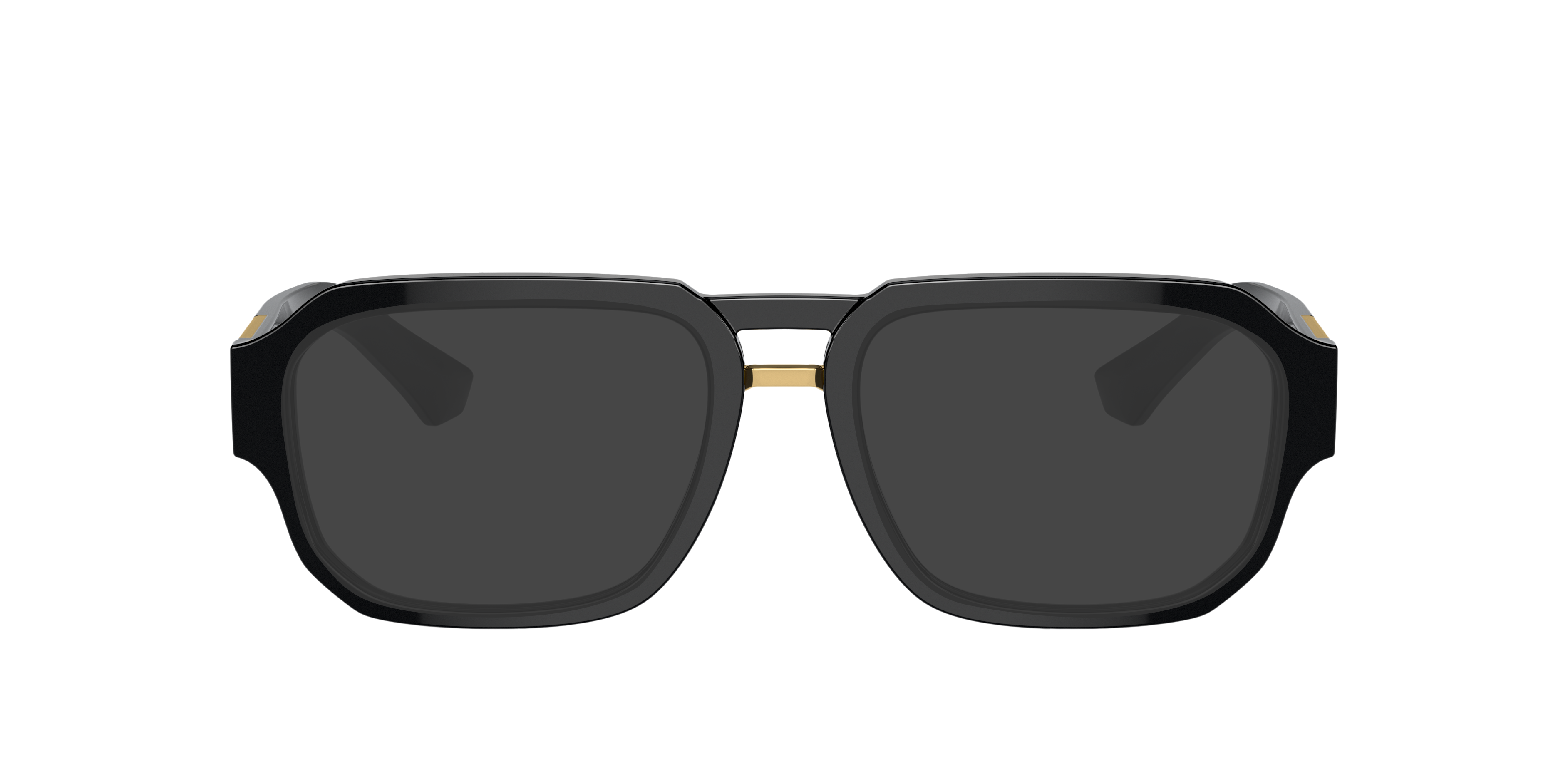 DG3389 Zwart AcetaatEyeglass Frames van B24, met getinte lenzen