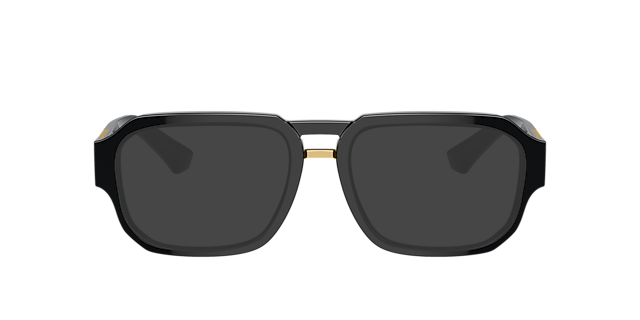 DG3389 Zwart AcetaatEyeglass Frames van B24, met getinte lenzen