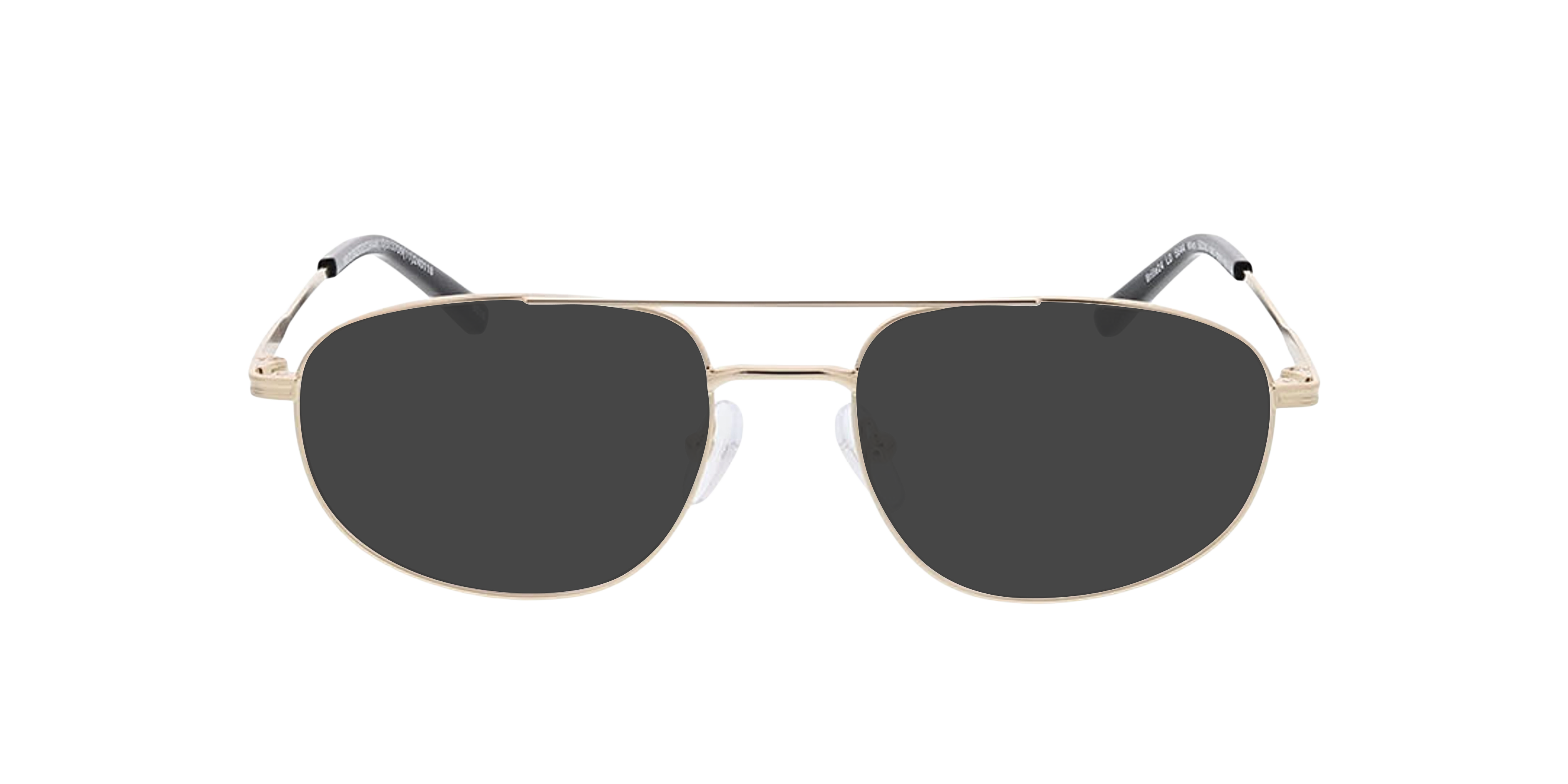 Wien Gold  &  Black MetallEyeglass Frames von B24, mit getönten Gläsern