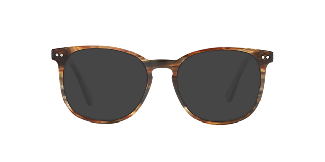 BARRON Brown Horizon AcetaatEyeglass Frames van B24, met getinte lenzen