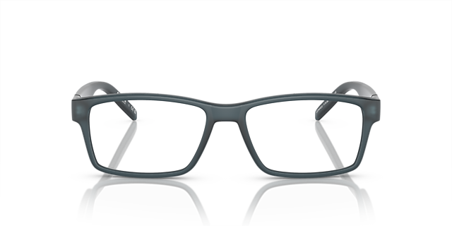 AN7179 Matt Blau KunststoffEyeglass Frames von B24, Vorderansicht