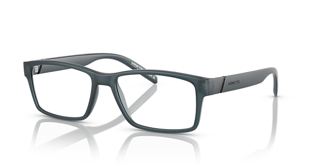 AN7179 Matt Blau KunststoffEyeglass Frames von B24, Dreiviertelansicht