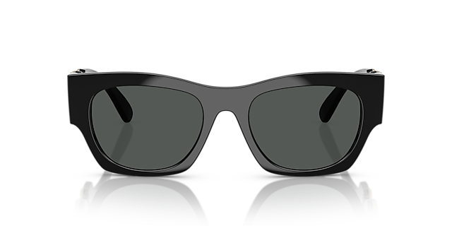 VE4479U Schwarz KunststoffSunglass Frames von B24, Vorderansicht