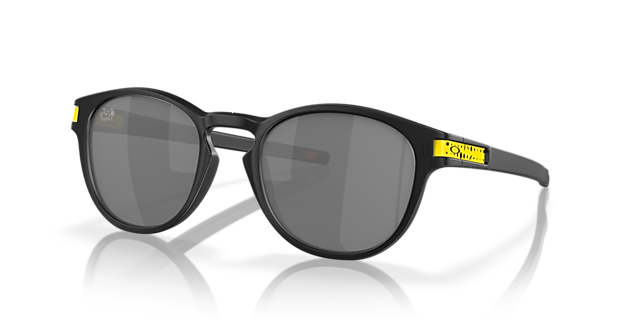 2024 Tour De France™ Latch™ Matte Black Ink KunststoffSunglass Frames von B24, Dreiviertelansicht