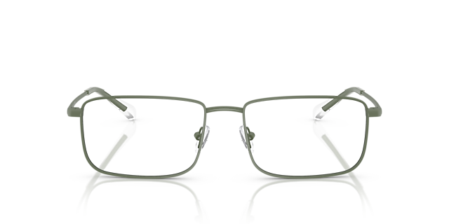 AX1069 Matte Green MetaalEyeglass Frames van B24, Vooraanzicht