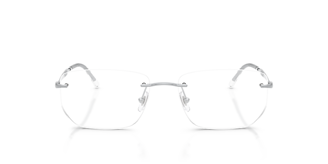 RB3768V Silber MetallEyeglass Frames von B24, Vorderansicht