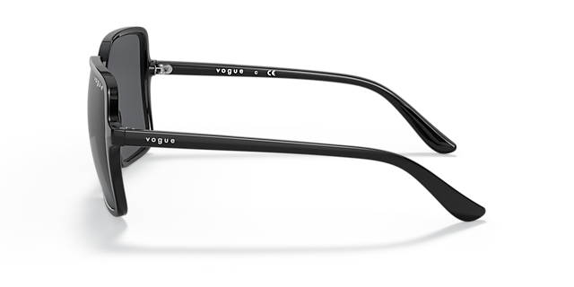 VO5352S Zwart KunststofSunglass Frames van B24, Zijaanzicht
