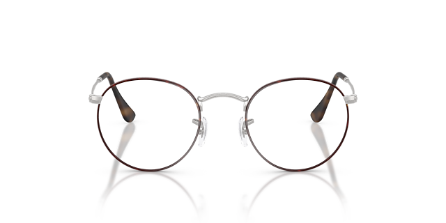 RB3447V Matte Havana On Matte Silver MetallEyeglass Frames von B24, Vorderansicht