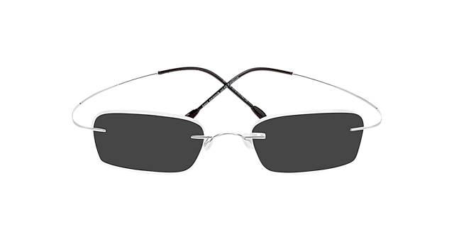 Mackay Zilver TitaanEyeglass Frames van B24, met getinte lenzen