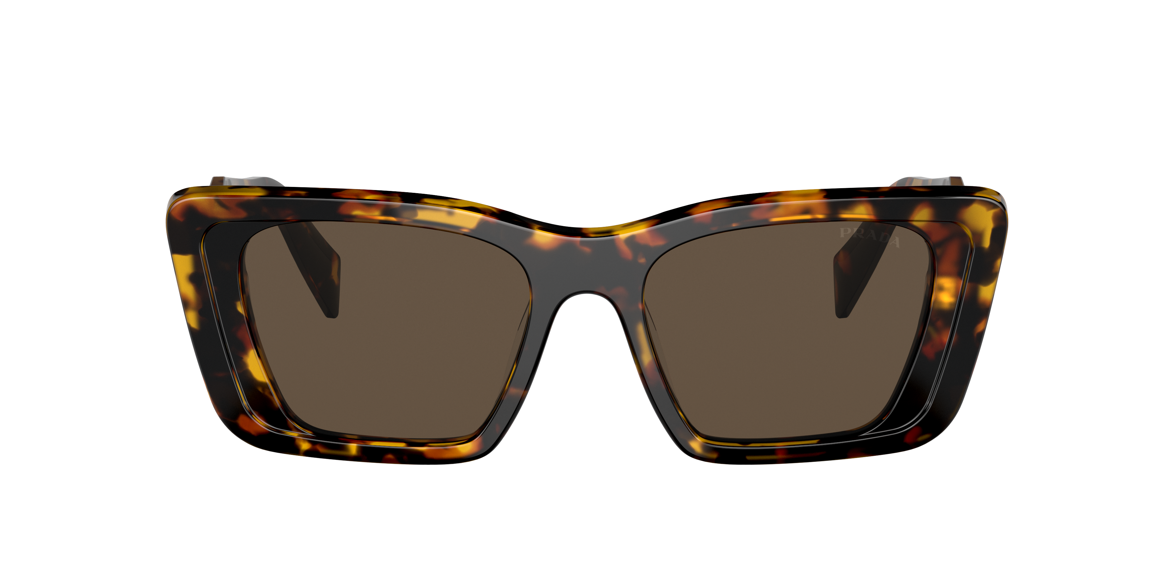 PR 08YS Havana Honigfarben AcetatSunglass Frames von B24, mit getönten Gläsern