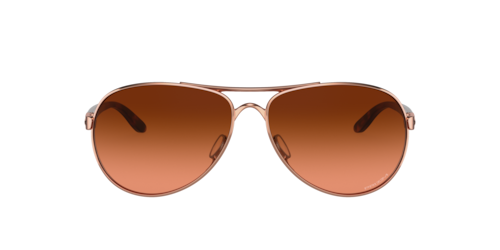 Oakley - FEEDBACK, Damen, Rotgold/Satin Black/Rose Gold, Größe: Large