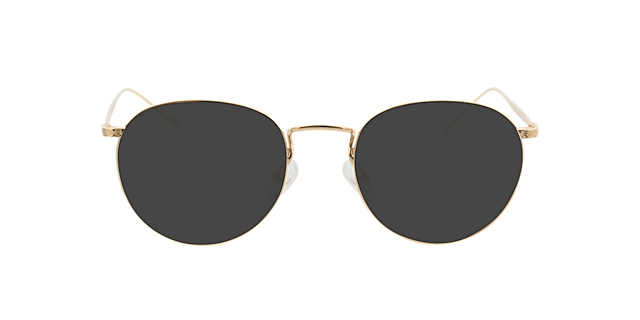 Macon Goud MetaalEyeglass Frames van B24, met getinte lenzen