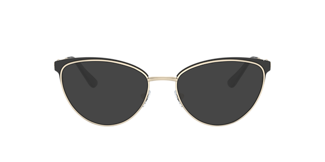 MK3064B Lichtgoud & matzwart MetaalEyeglass Frames van B24, met getinte lenzen