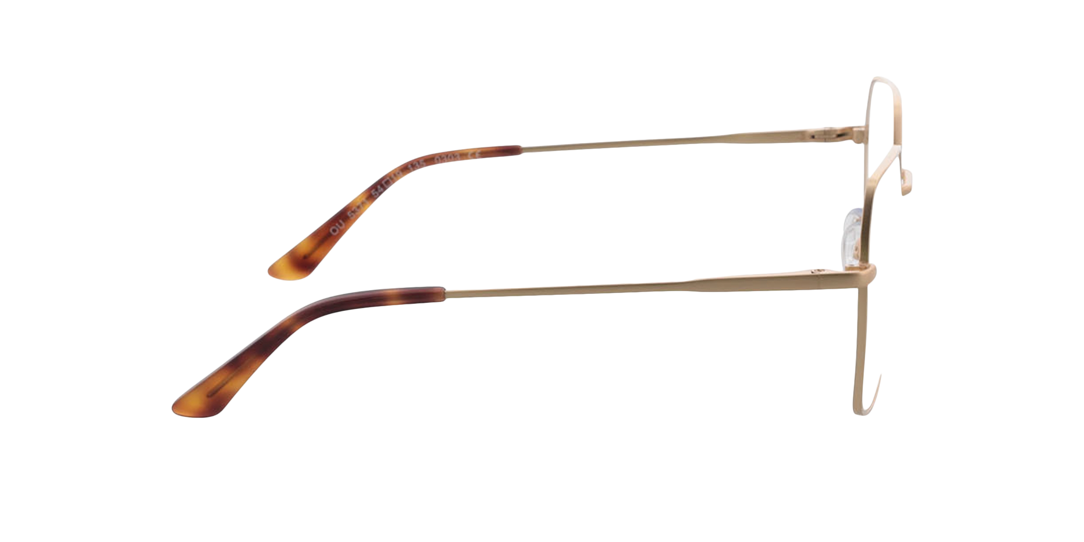 Madison Matgoud  &  Havana MetaalEyeglass Frames van B24, Zijaanzicht