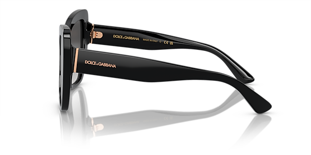 DG4348 Schwarz AcetatSunglass Frames von B24, Seitenansicht