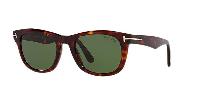 Kendel Tortoise Red AcetaatSunglass Frames van B24, Hoekweergave