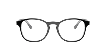 Zwart op transparant RB5417 -  Acetaat Brillen