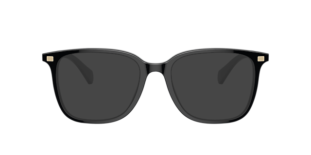 RA7147 Glanzend zwart AcetaatEyeglass Frames van B24, met getinte lenzen