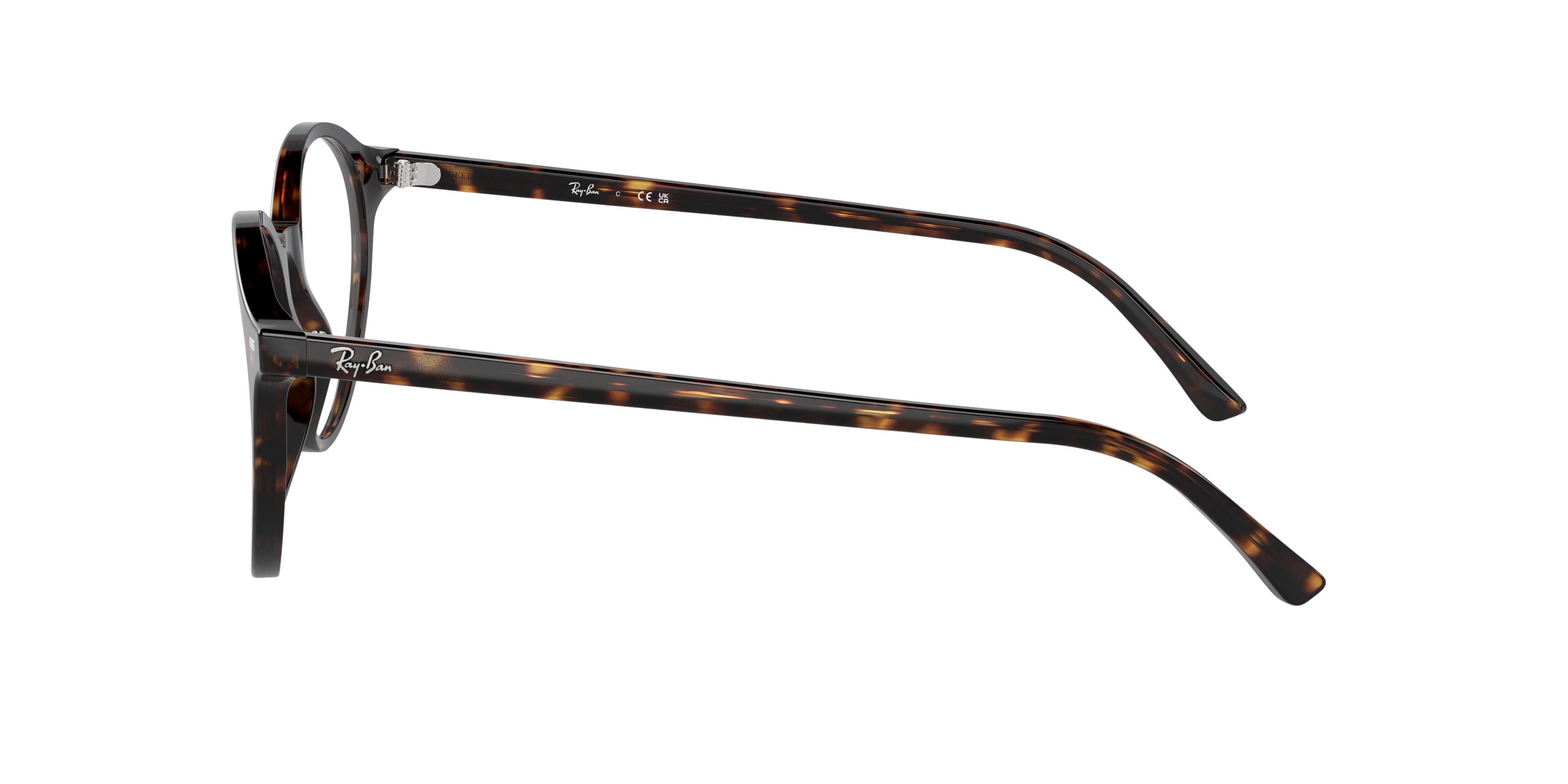 RB5430 Havana AcetaatEyeglass Frames van B24, Zijaanzicht