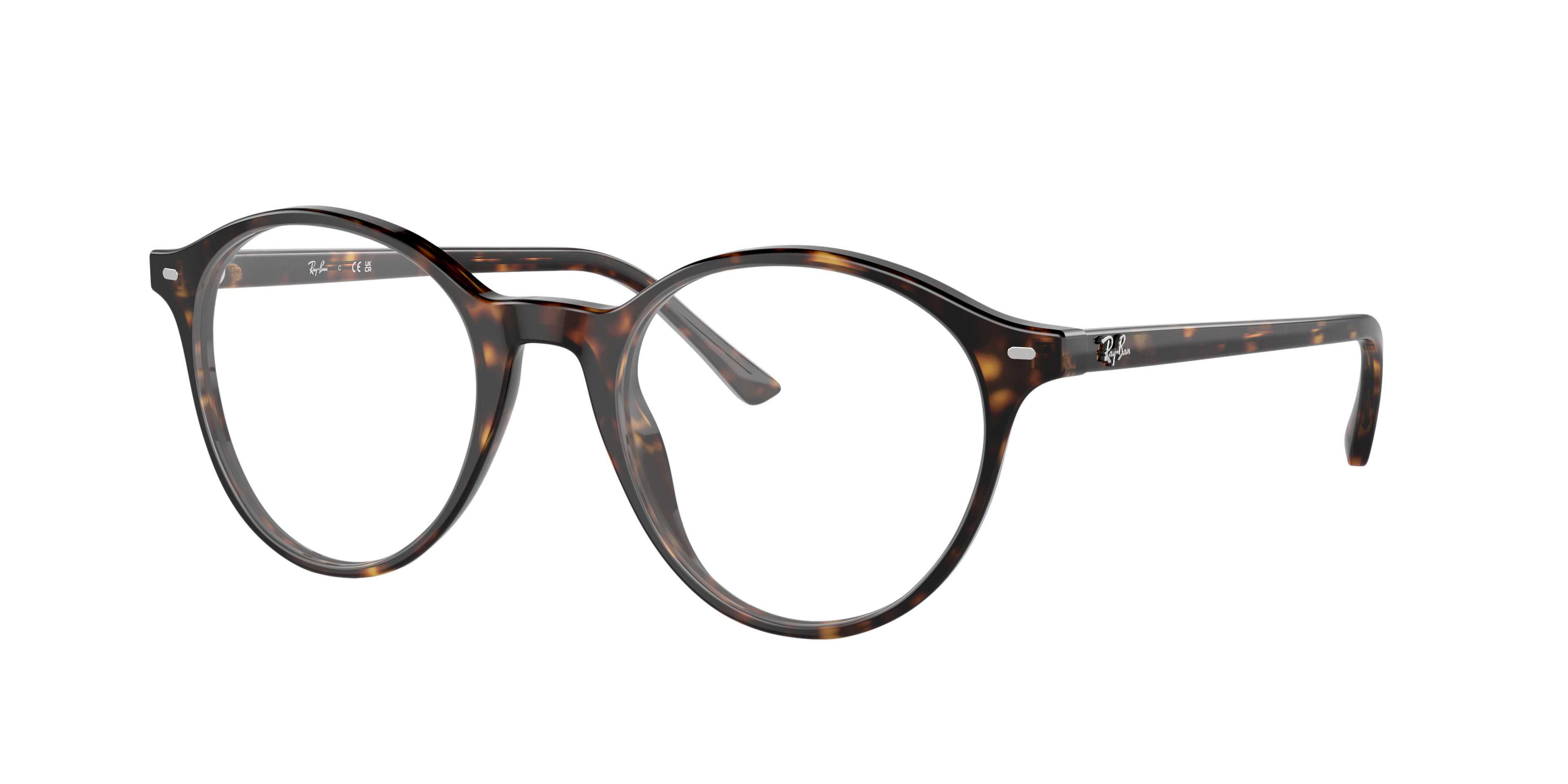 RB5430 Havana AcetaatEyeglass Frames van B24, Hoekweergave