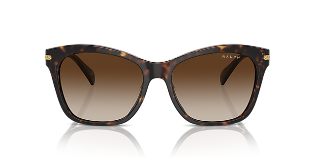 RA5310U Glänzendes Dunkelhavana AcetatSunglass Frames von B24, Vorderansicht