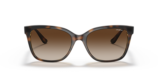 VO5426S Dunkelhavana KunststoffSunglass Frames von B24, Vorderansicht
