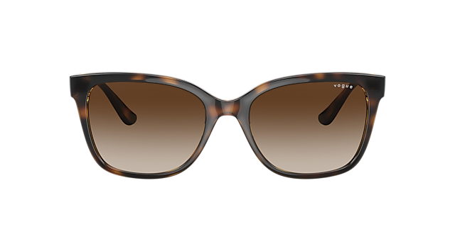 VO5426S Dunkelhavana KunststoffSunglass Frames von B24, mit getönten Gläsern