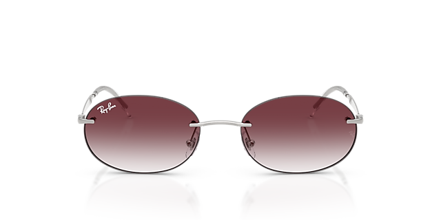 RB3767 Zilver MetaalSunglass Frames van B24, Vooraanzicht