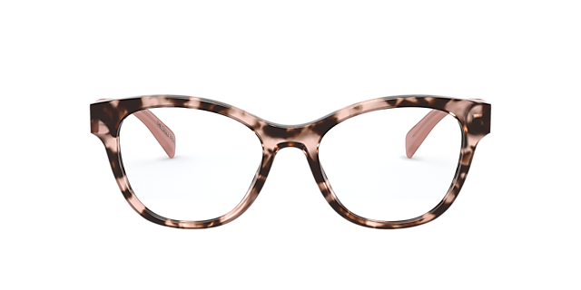 EA3162 Glänzendes Pink Havana AcetatEyeglass Frames von B24, Vorderansicht