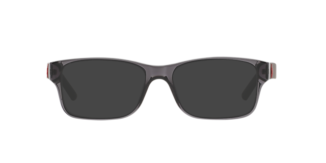 PH2117 Glanzend Transparant Grijs AcetaatEyeglass Frames van B24, met getinte lenzen