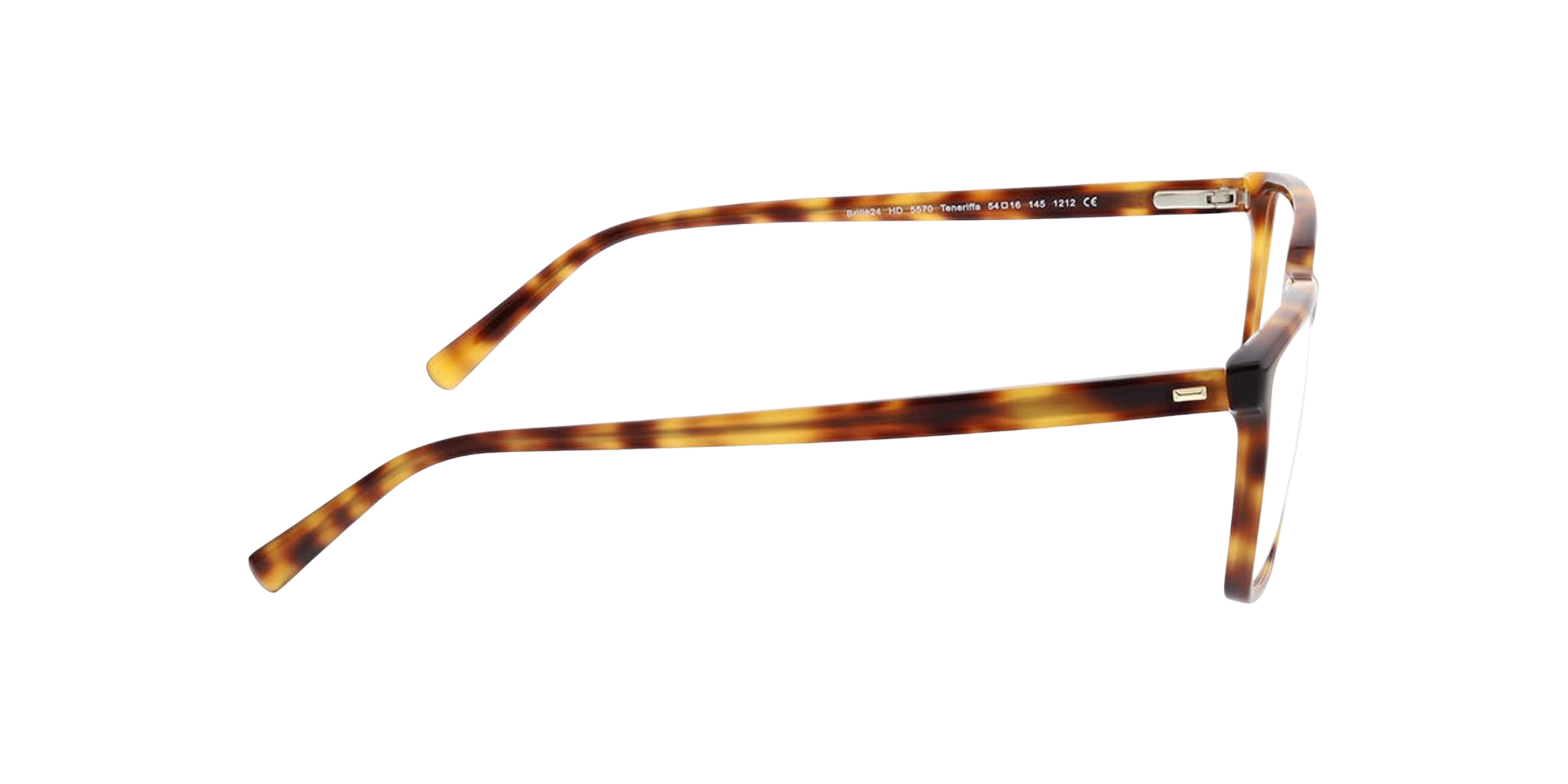 Teneriffa Havana AcetatEyeglass Frames von B24, Seitenansicht