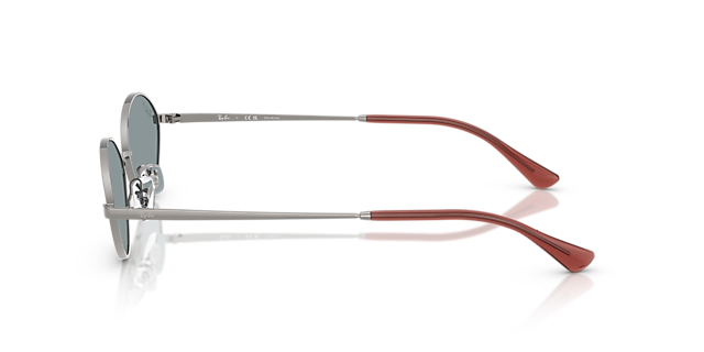 Kai Bio-Based Gunmetal MetallSunglass Frames von B24, Seitenansicht