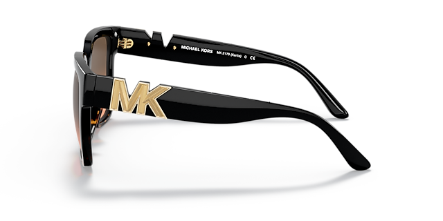 MK2170U Schwarz & Tortoise dunkel KunststoffSunglass Frames von B24, Seitenansicht