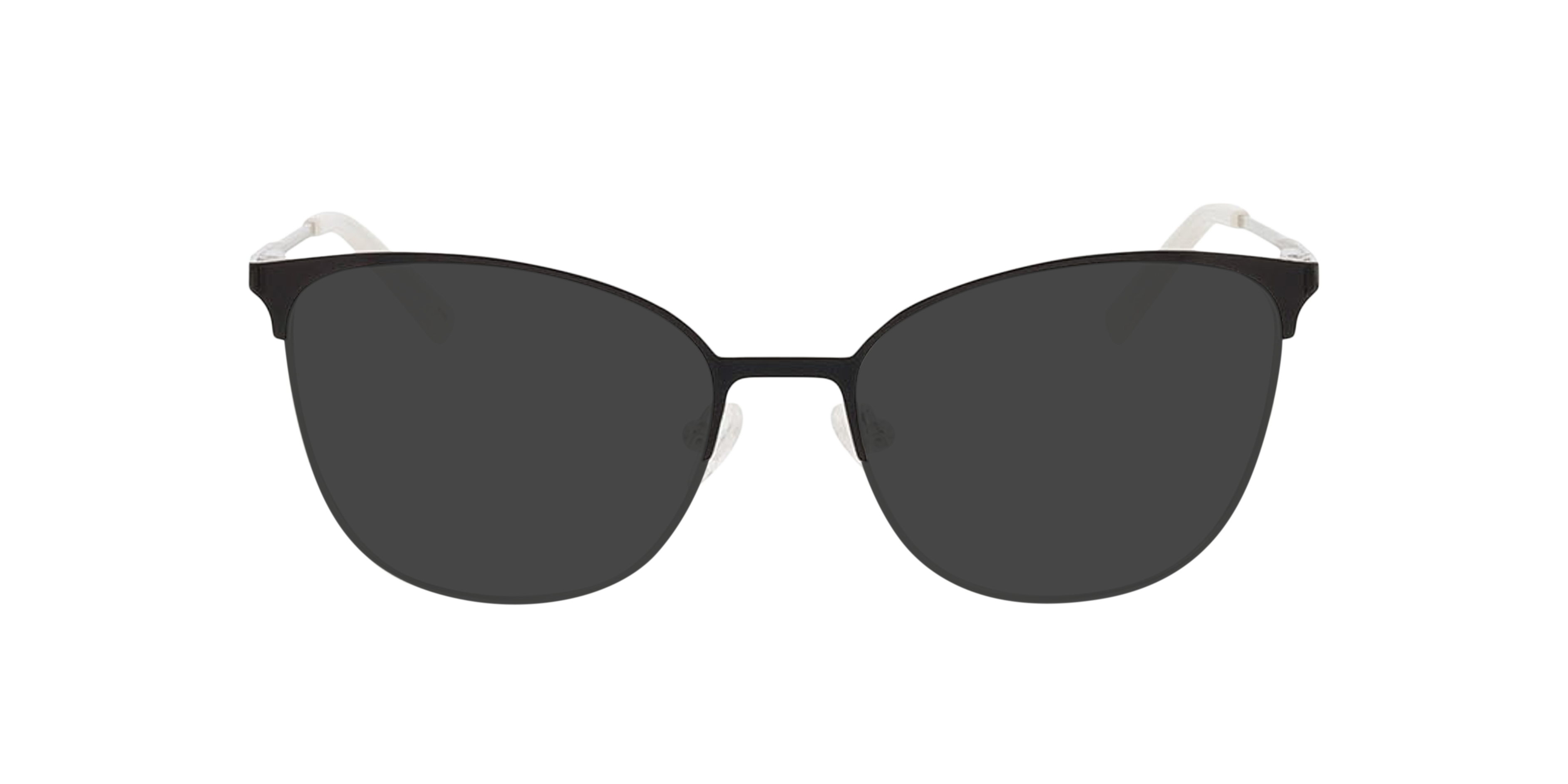 Yorkville Schwarz & Silber MetallEyeglass Frames von B24, mit getönten Gläsern