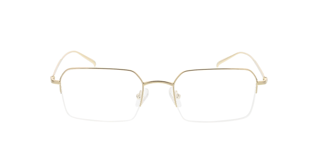 Tommy Goud MetaalEyeglass Frames van B24, Vooraanzicht
