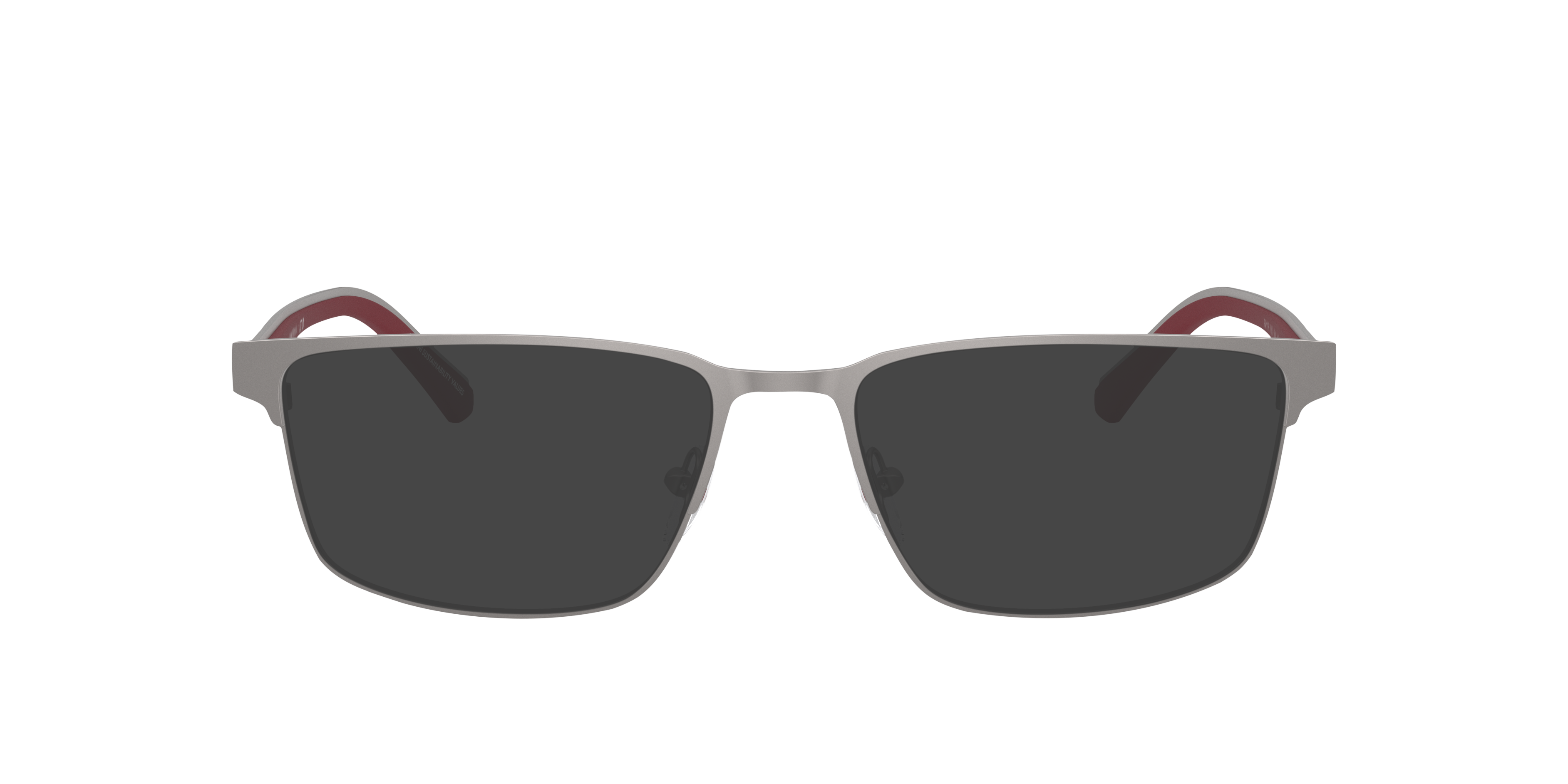 EA1175 Matt Gunmetal MetallEyeglass Frames von B24, mit getönten Gläsern