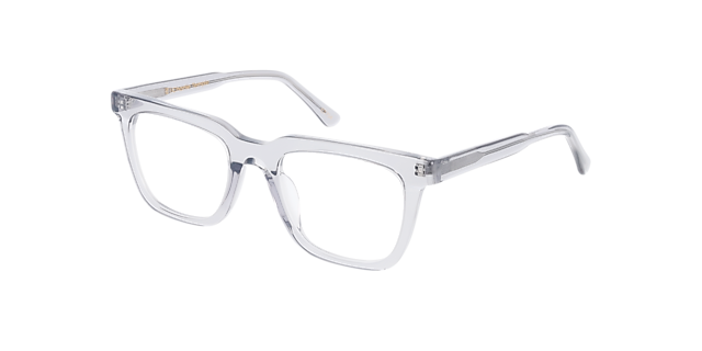 Vince Crystal Grau AcetatEyeglass Frames von B24, Dreiviertelansicht