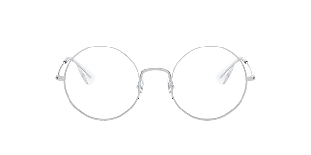 RB6392 Silber MetallEyeglass Frames von B24, Vorderansicht