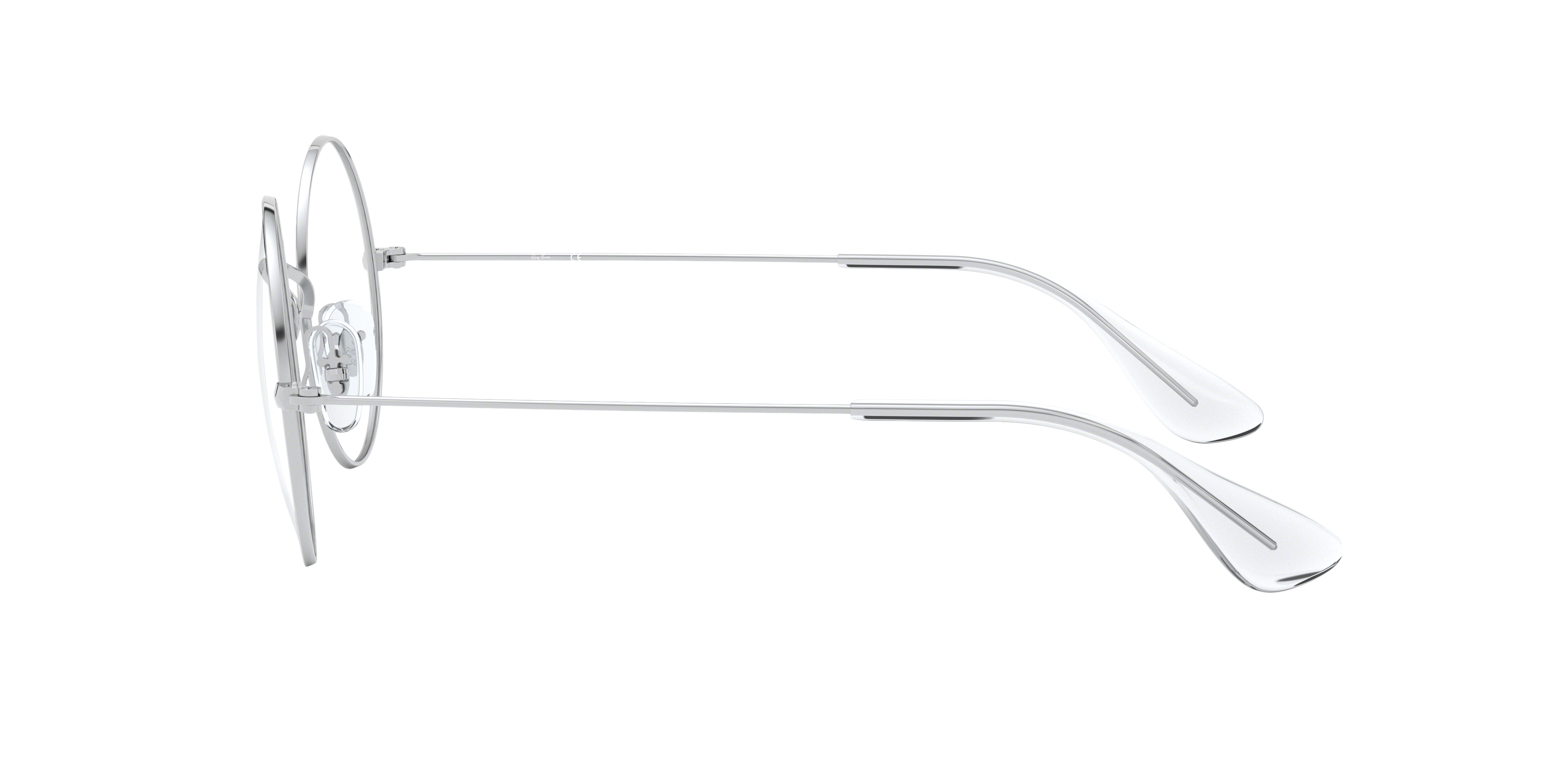 RB6392 Silber MetallEyeglass Frames von B24, Seitenansicht