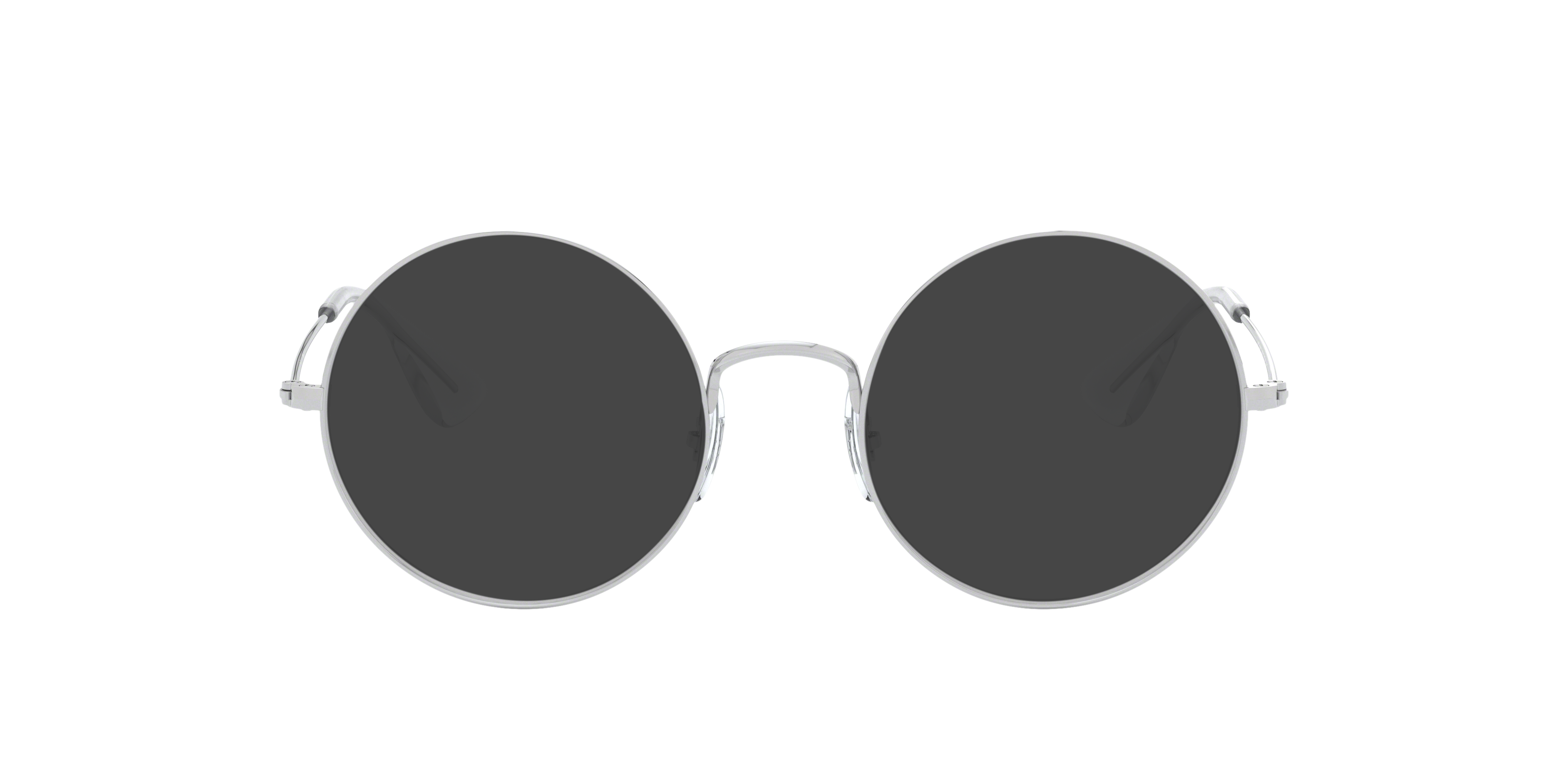 RB6392 Silber MetallEyeglass Frames von B24, mit getönten Gläsern