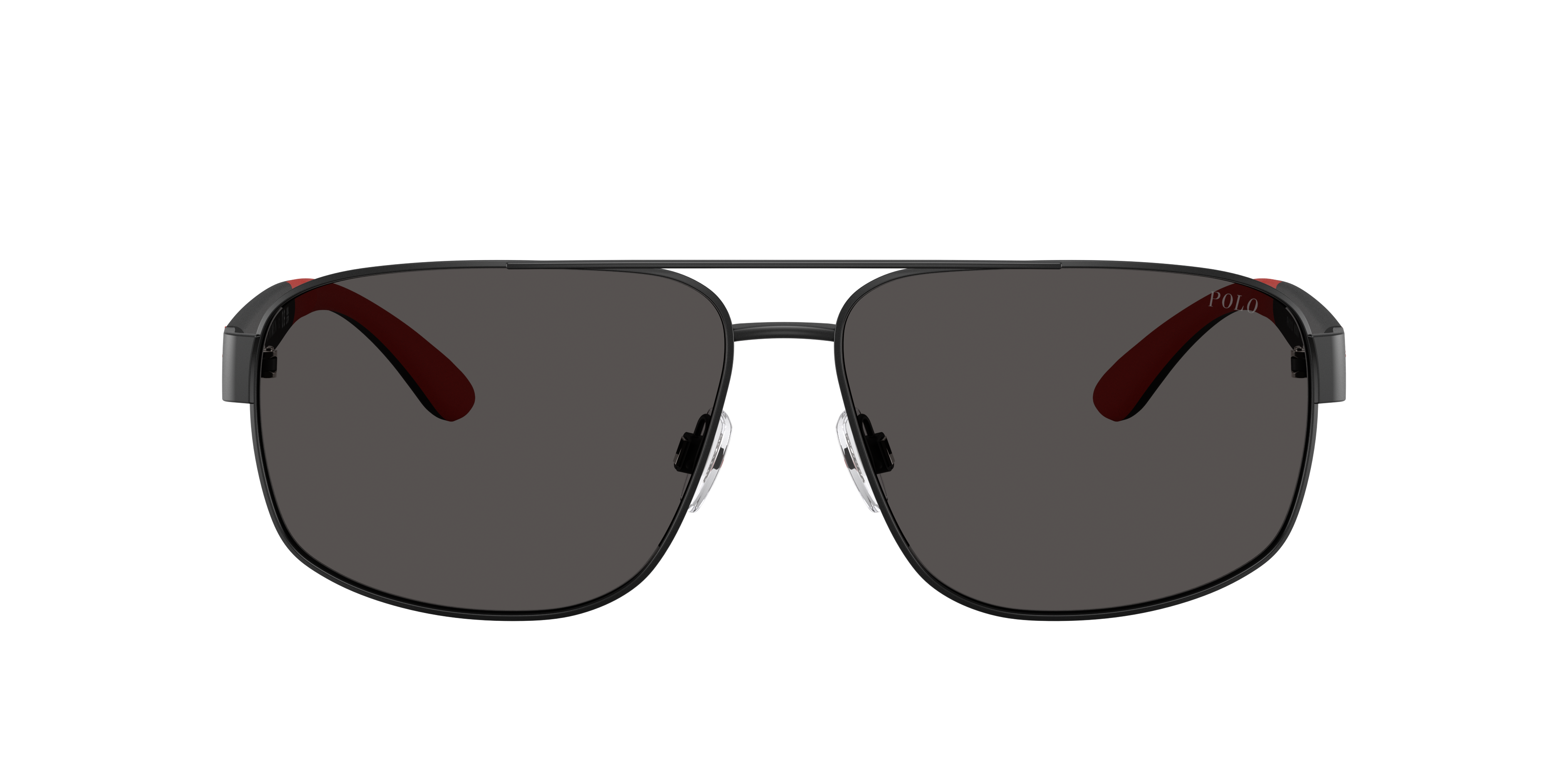 PH3112 Matzwart MetaalSunglass Frames van B24, met getinte lenzen