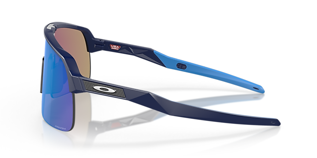 Sutro Lite Mat Navy KunststofSunglass Frames van B24, Zijaanzicht