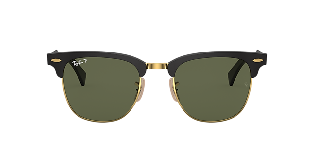 RB3507 Schwarz auf Gold MetallSunglass Frames von B24, mit getönten Gläsern