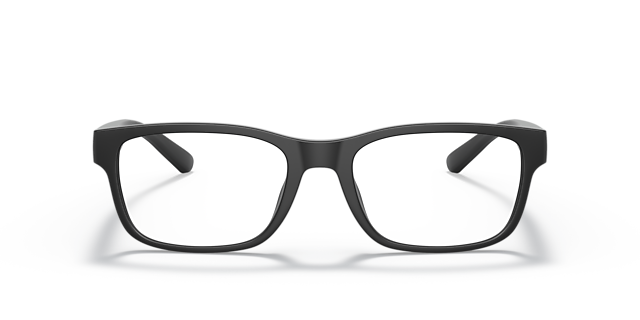 EA3201U Matzwart KunststofEyeglass Frames van B24, Vooraanzicht