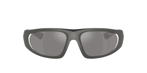 Prada Linea Rossa - PS B03S, Herren, Metal Grey/Matte Black, Größe: Large