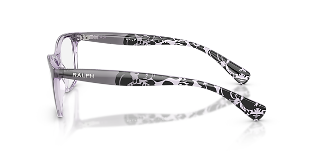 RA7071 Shiny Gradient Grey KunststoffEyeglass Frames von B24, Seitenansicht