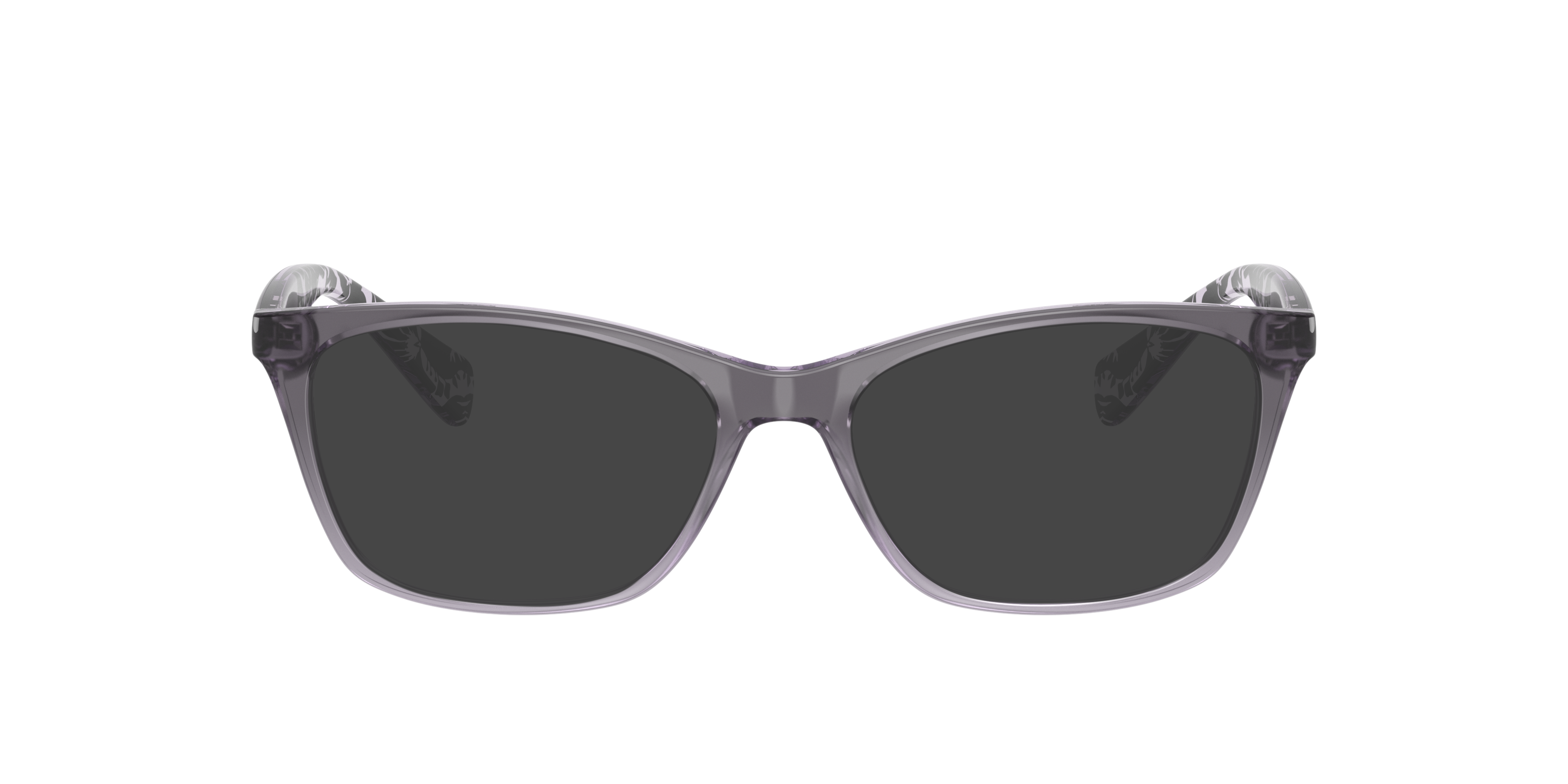 RA7071 Shiny Gradient Grey KunststoffEyeglass Frames von B24, mit getönten Gläsern